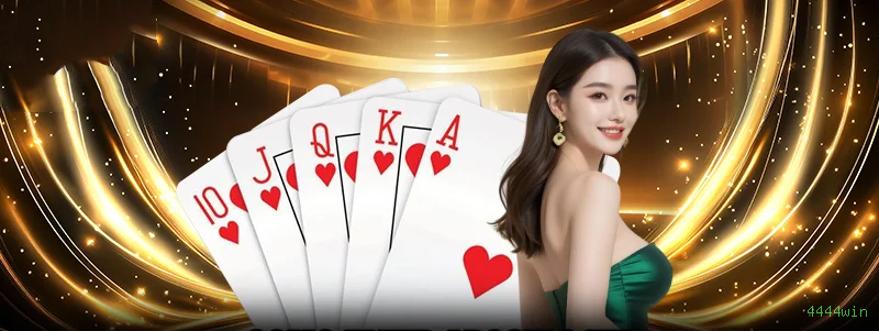 Roleta e blackjack 4444win